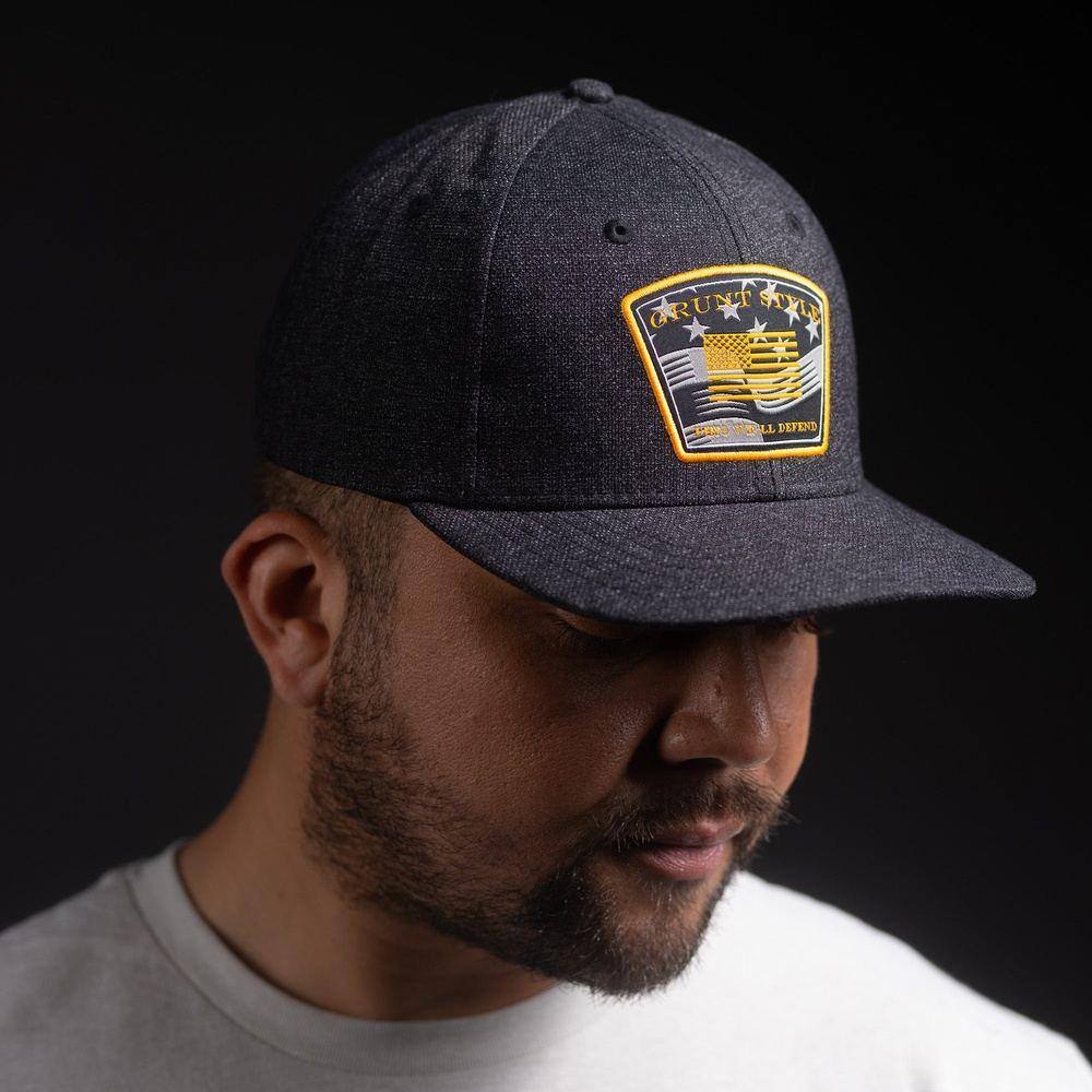 This We'll Defend Hat - Dark Charcoal - Image 4