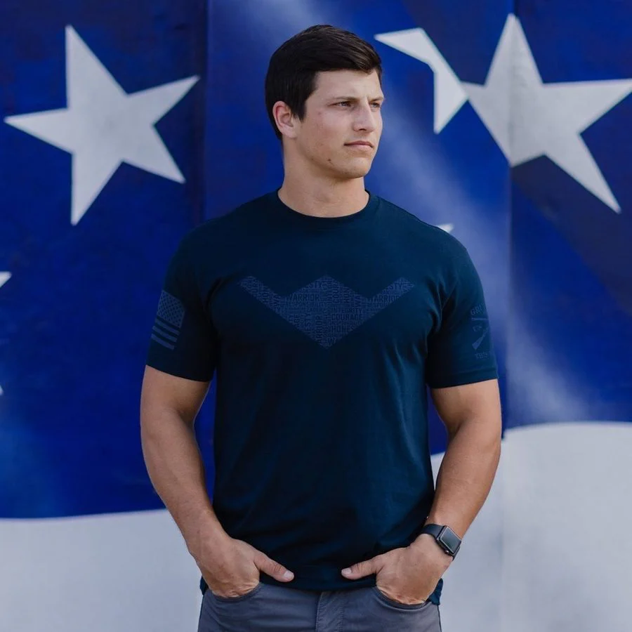 USAF - The Sky's No Limit T-Shirt - Midnight Navy - Image 2