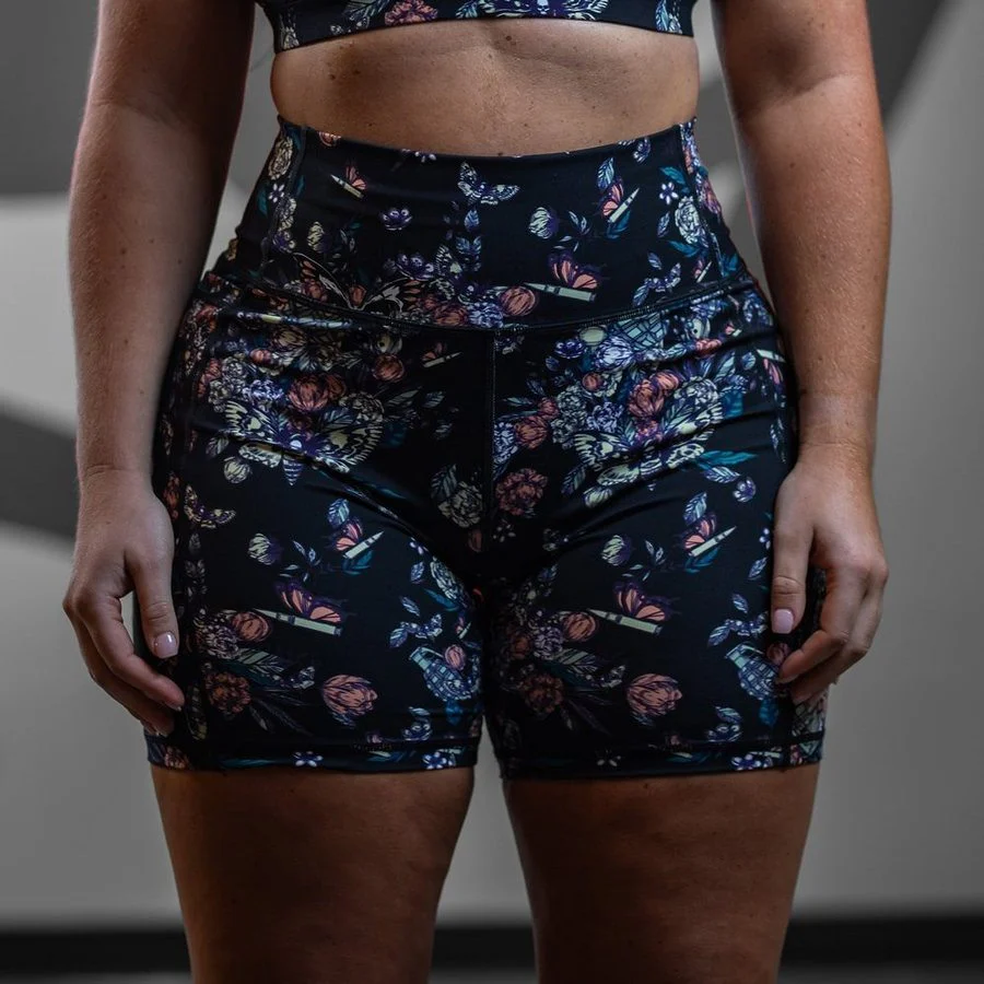 Women's Biker Short - Grenade Paradise - Image 4