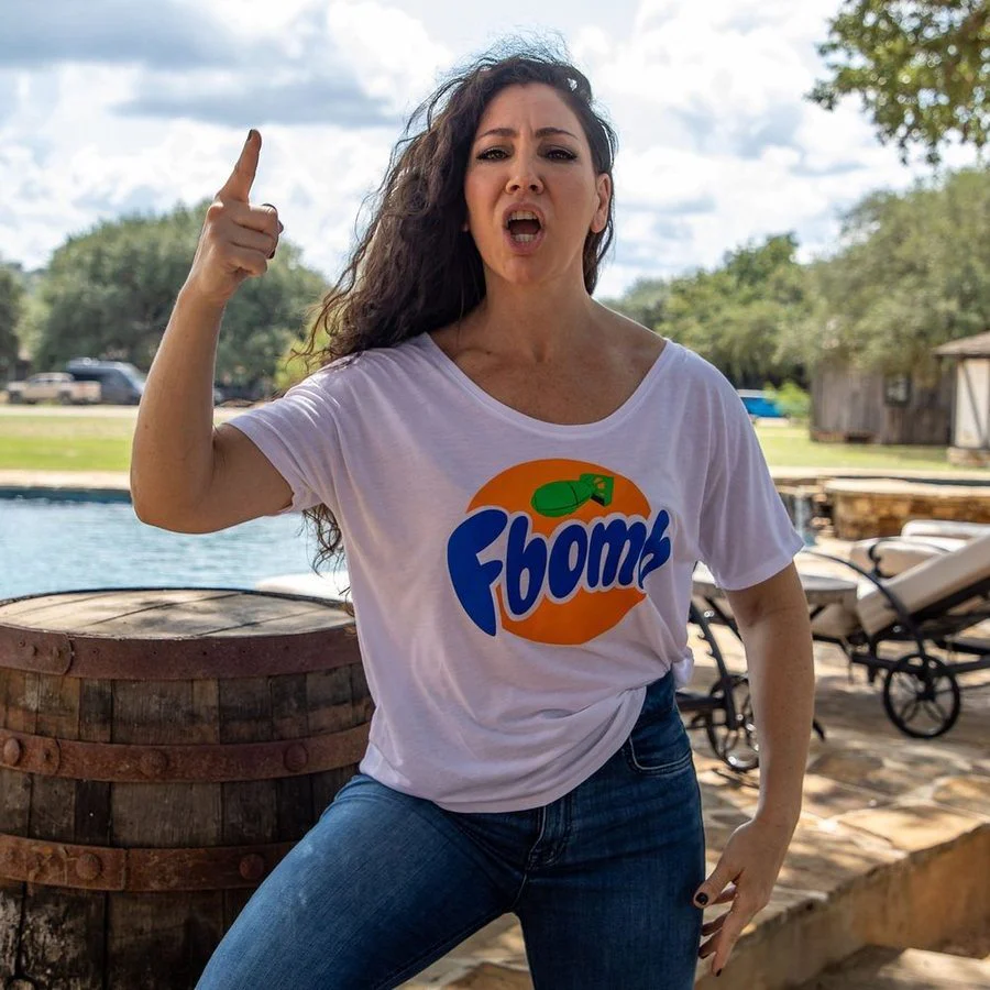 Women's F-Bomb Slouchy T-Shirt - White - Image 2