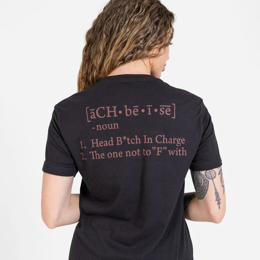 Women's HBIC Boyfriend Fit T-Shirt - Black - Image 3