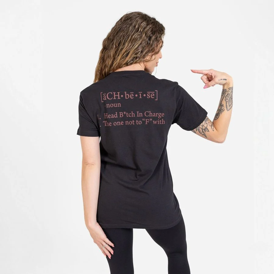 Women's HBIC Boyfriend Fit T-Shirt - Black - Image 5