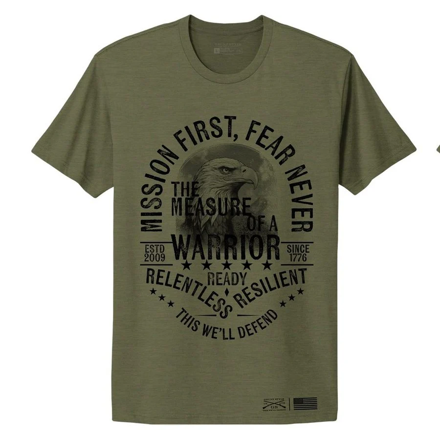 Women's Mission First Boyfriend Fit T-Shirt - Military Green