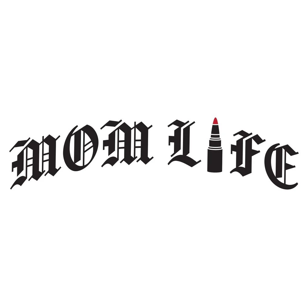 Women's Mom Life V-Neck T-Shirt - White - Image 6